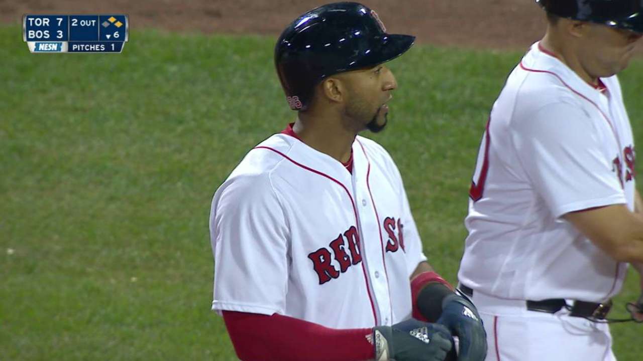 Boston's East lead shrinks with loss to Jays
