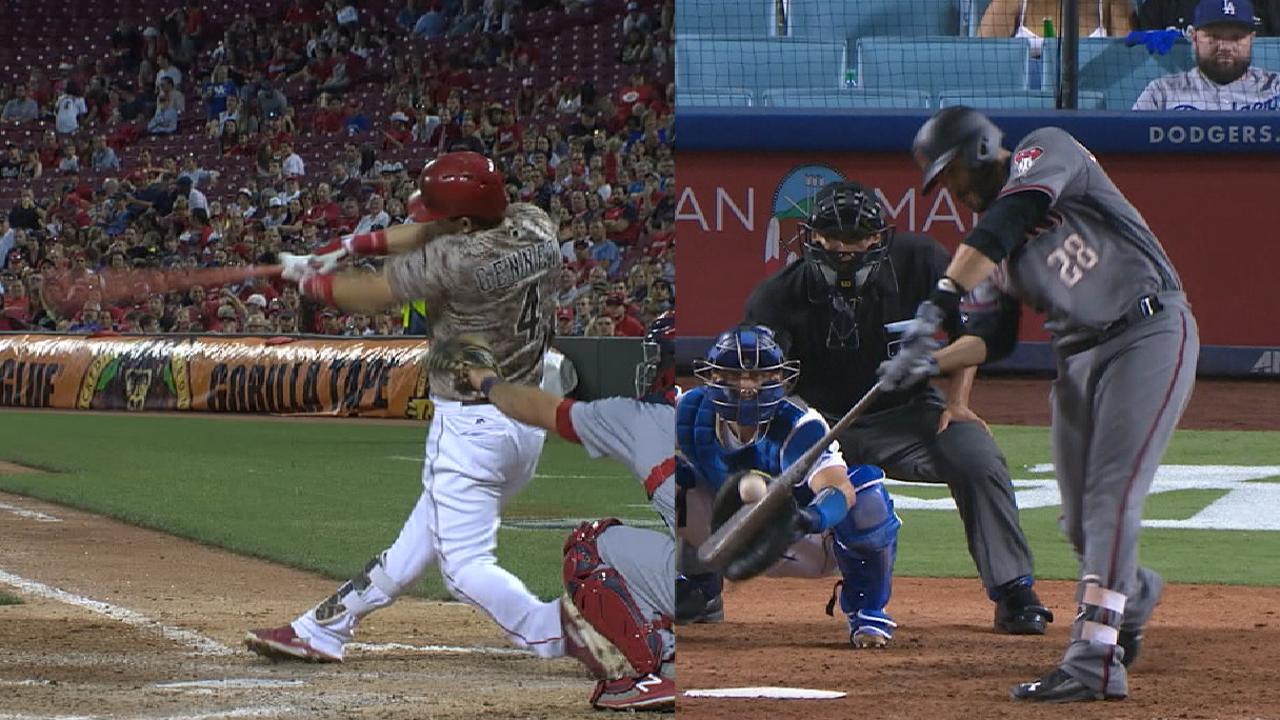 Gennett, Martinez make history