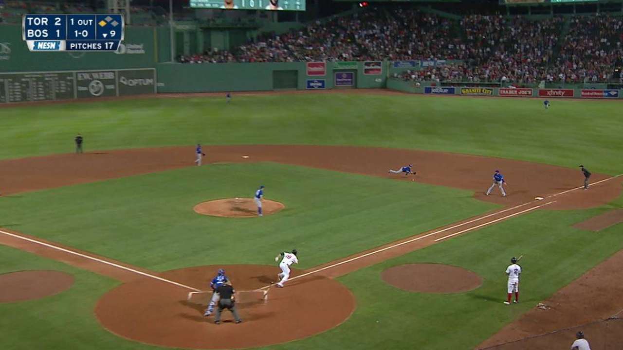 Moreland's game-tying groundout