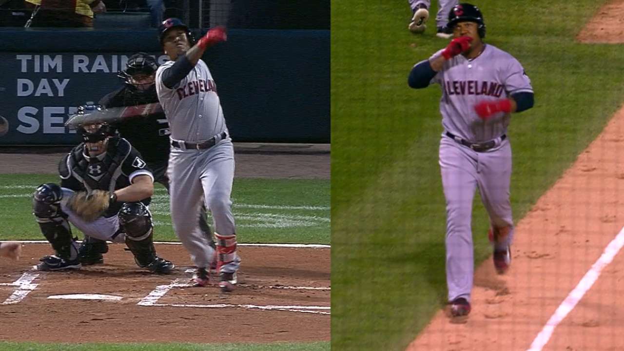 Con dos jonrones, Ramírez ayudó a Indios a hilar su 13ra victoria