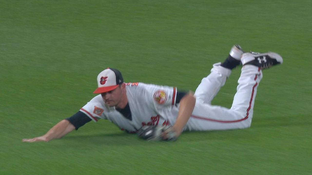 Mancini's awesome catch