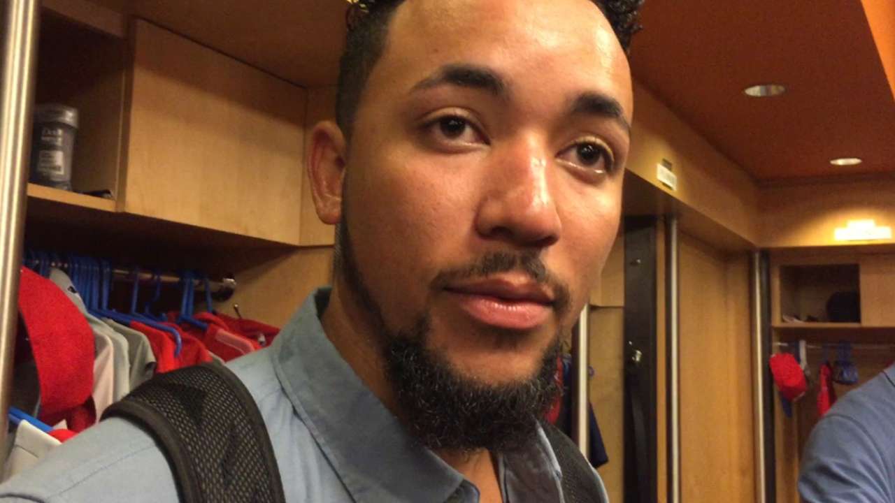 Crawford on big league debut