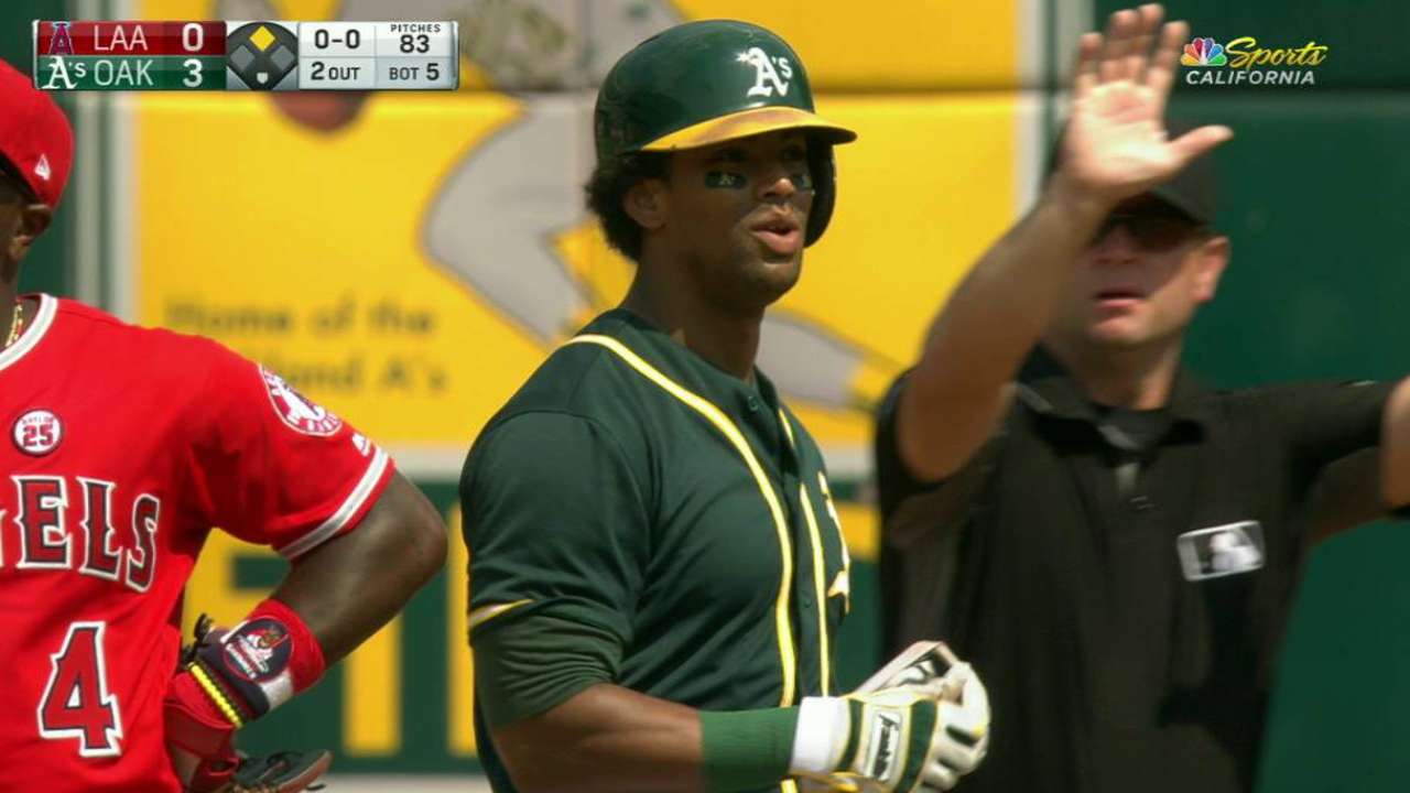 Davis' RBI double