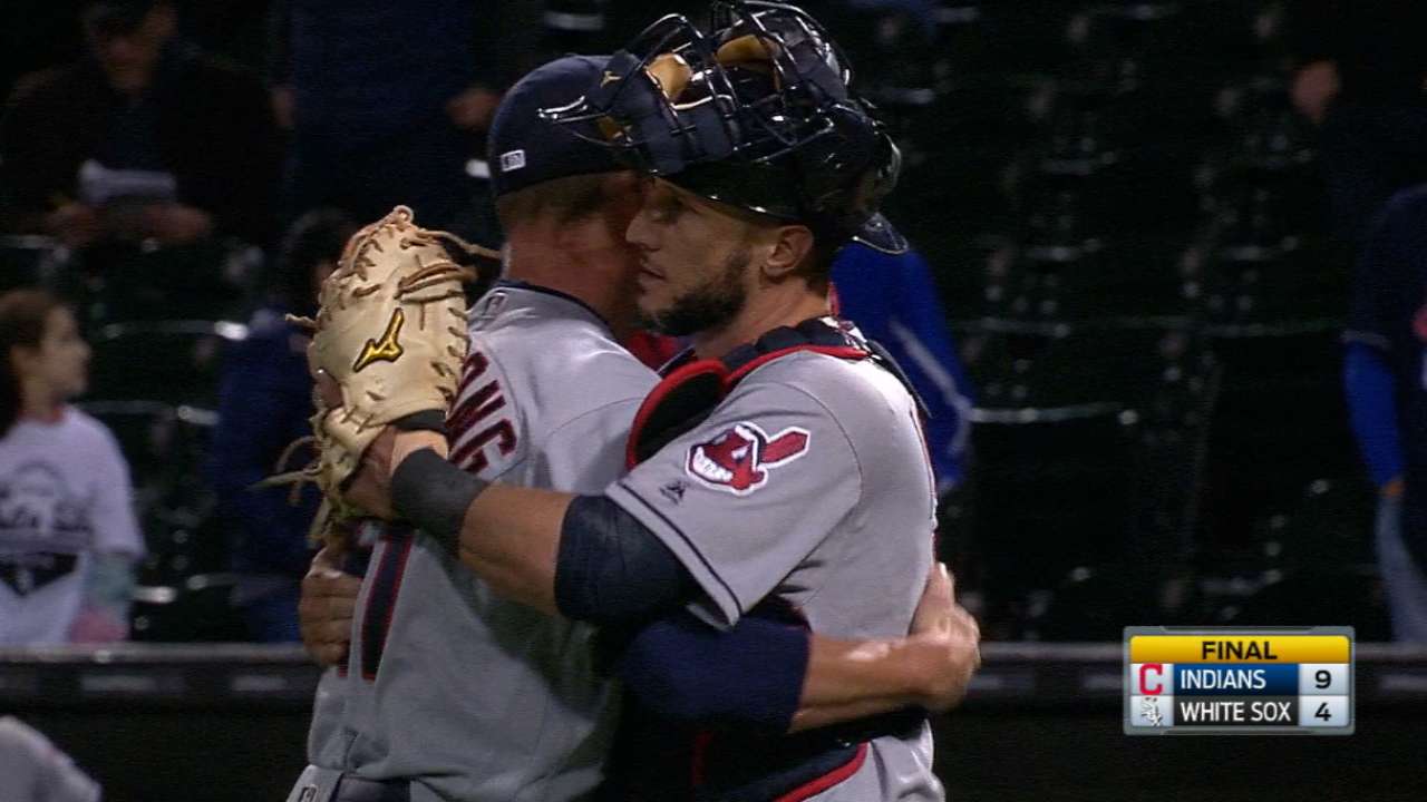 Indians' bullpen dominates