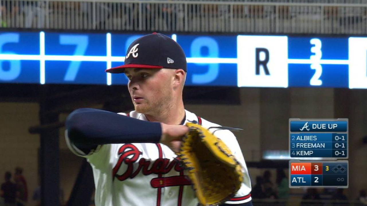 Newcomb K's Ozuna