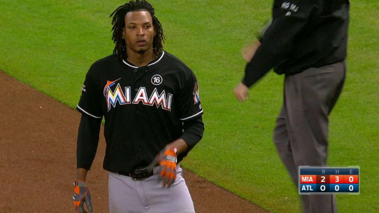 Urena's RBI single