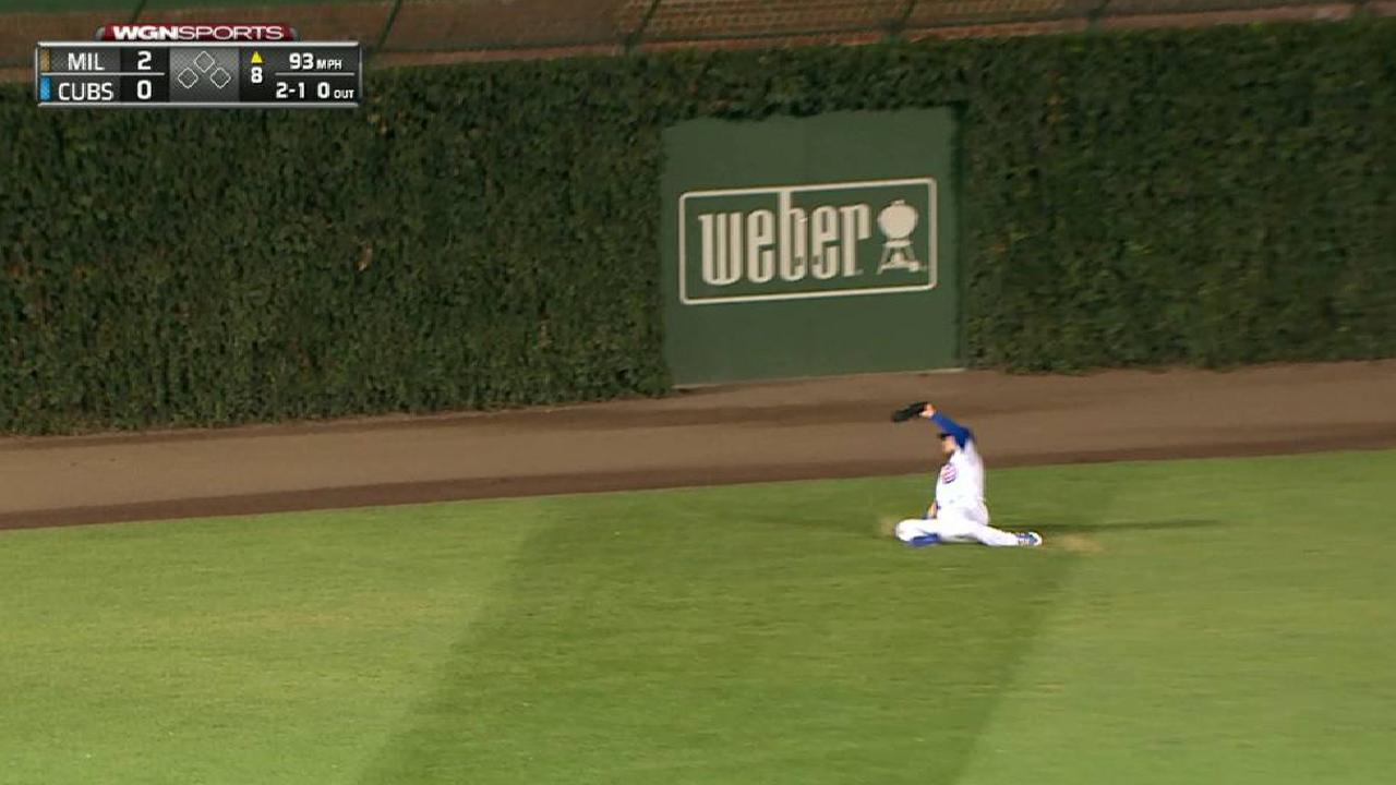 Cubs stifled by Crew, see lead cut to 4 games