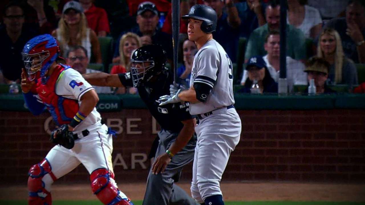 Rodriguez strikes out Judge