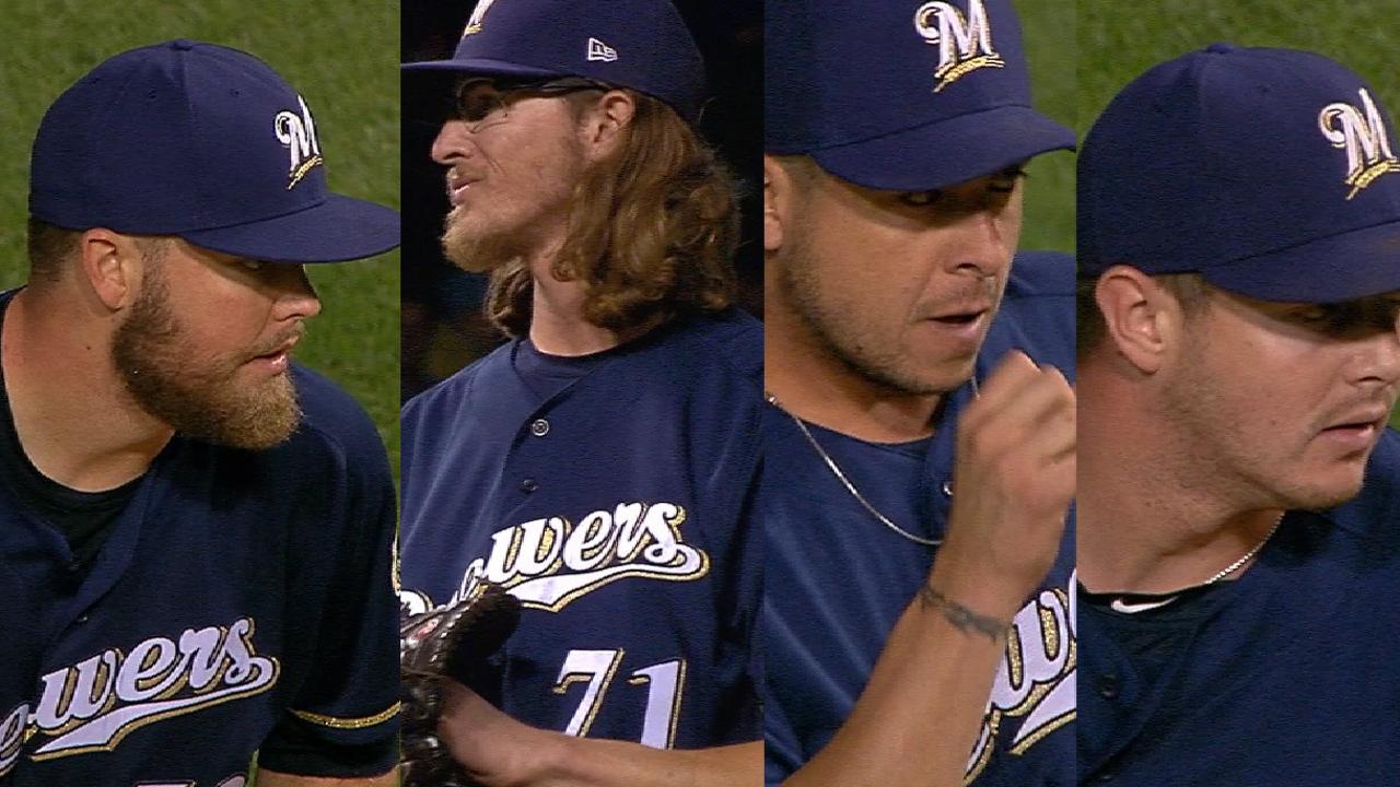 Brewers shut out the Cubs