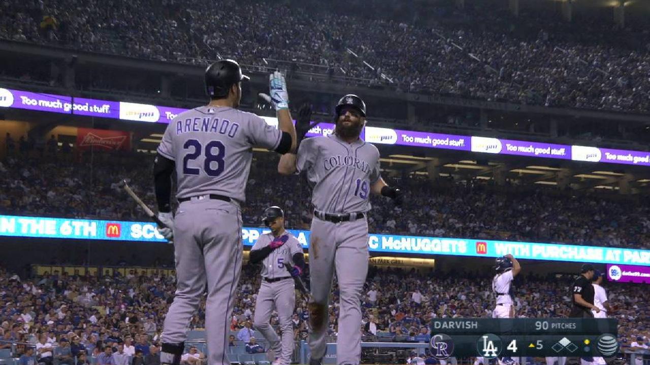 LeMahieu's RBI double