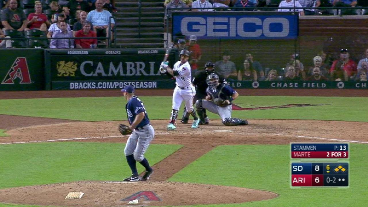Stammen escapes bases-loaded jam