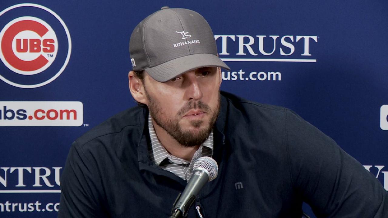 Lackey on loss to the Brewers