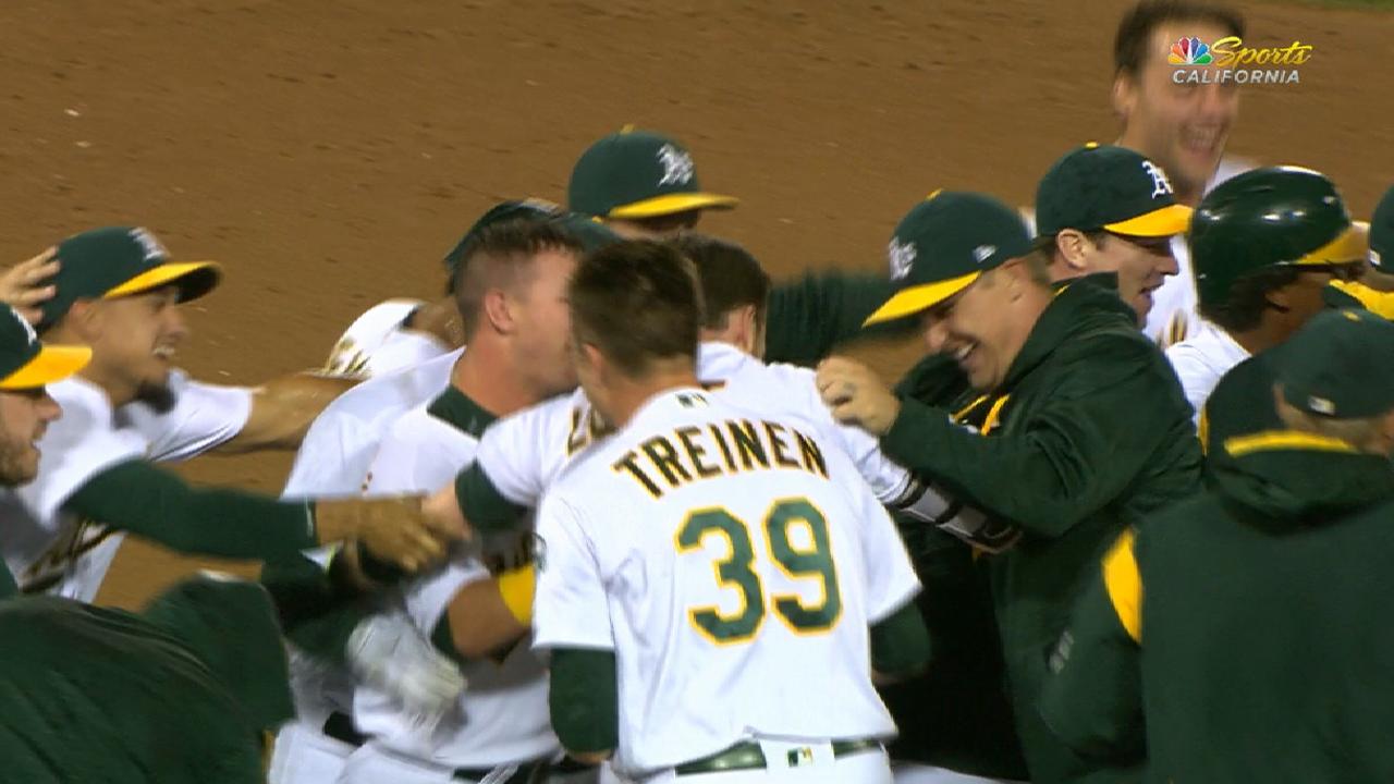 Must C: A's come back in 9th
