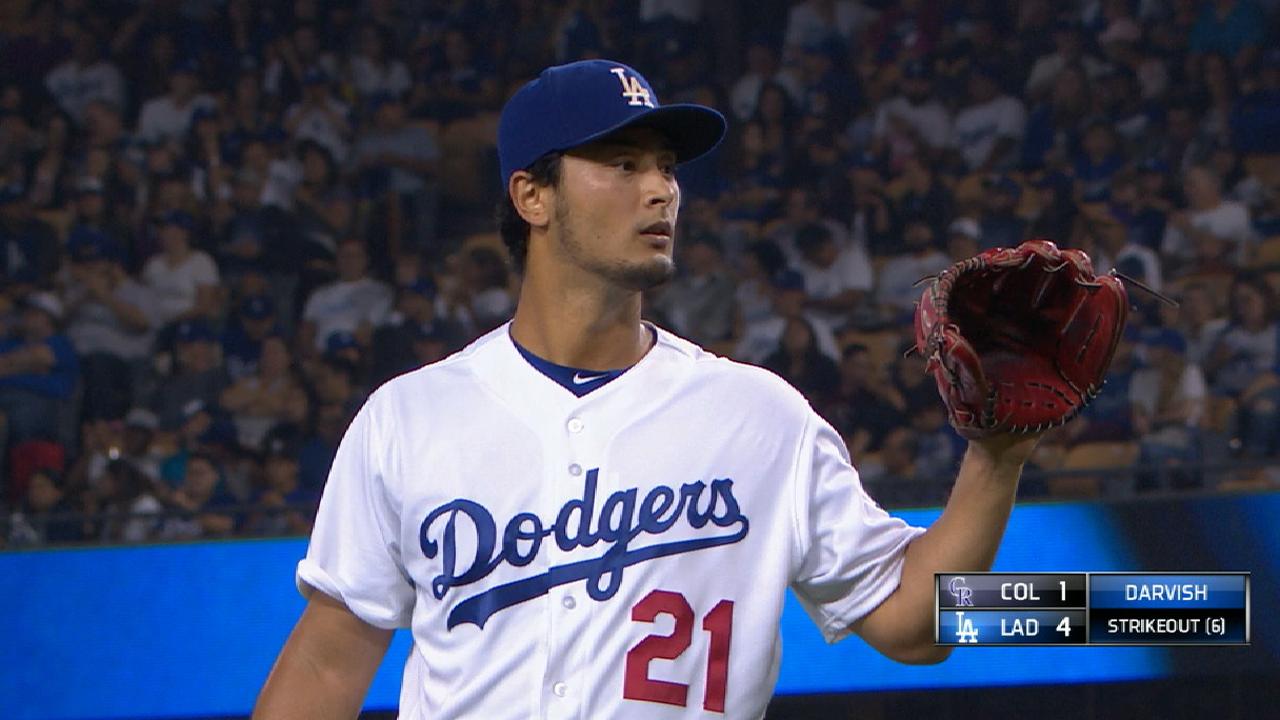 Darvish se convierte en el pitcher que más rápido ha llegado a 1,000 ponches