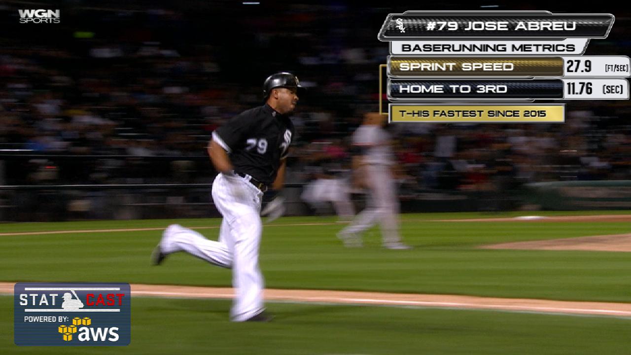 Statcast: Abreu completes cycle
