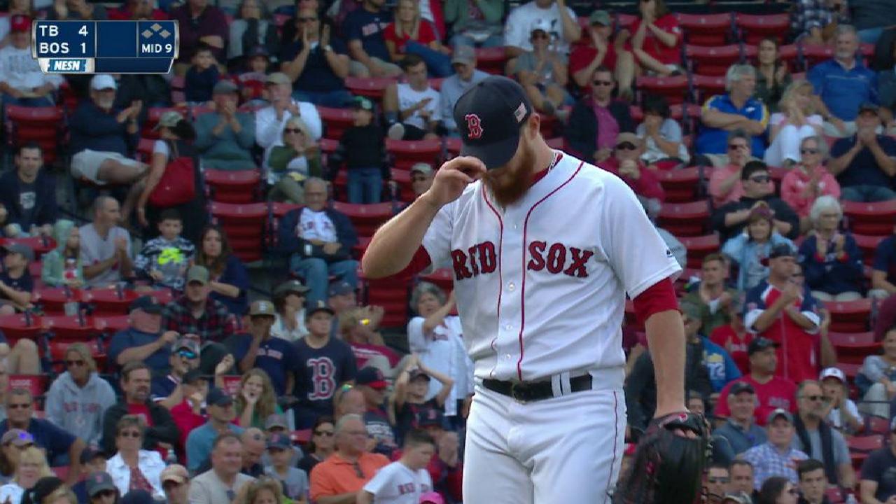 Kimbrel whiffs Longoria, side