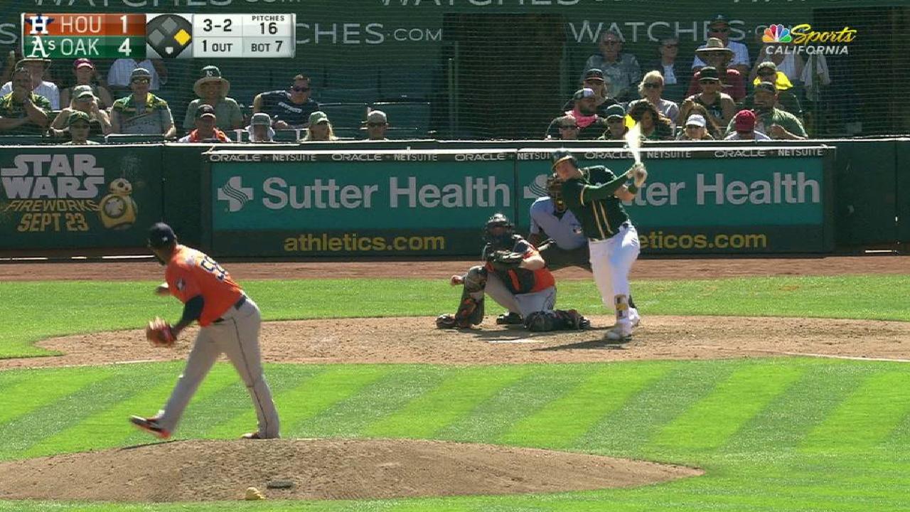 Healy's two-run home run