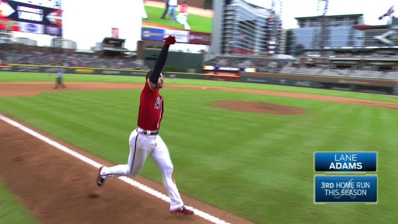 Third time's a charm: Braves walk off vs. Fish