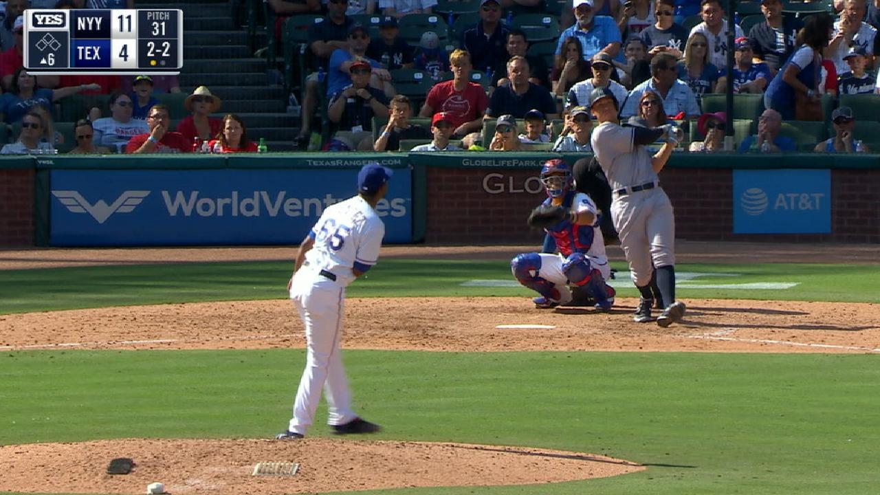 Aaron Judge y Gary Sánchez siguen haciendo historia en los Yankees