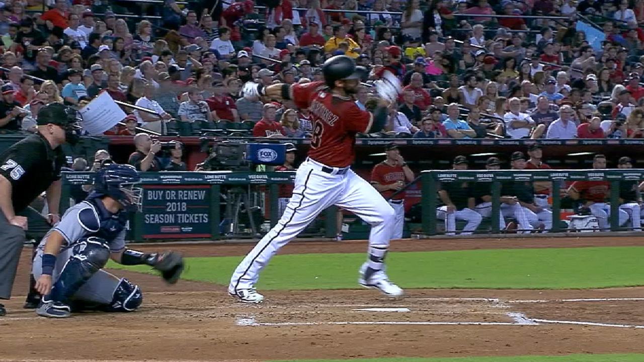 Martinez belts 21 homers