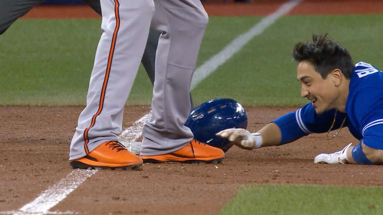 Barney's unusual slide