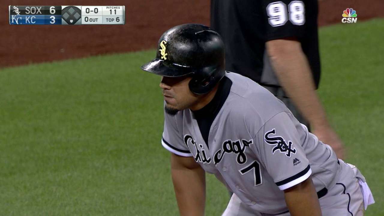 Abreu drills RBI triple