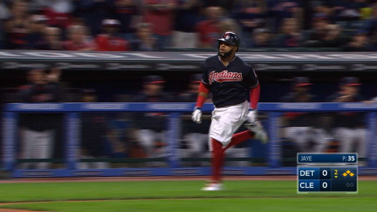 Indians' five-run 2nd inning
