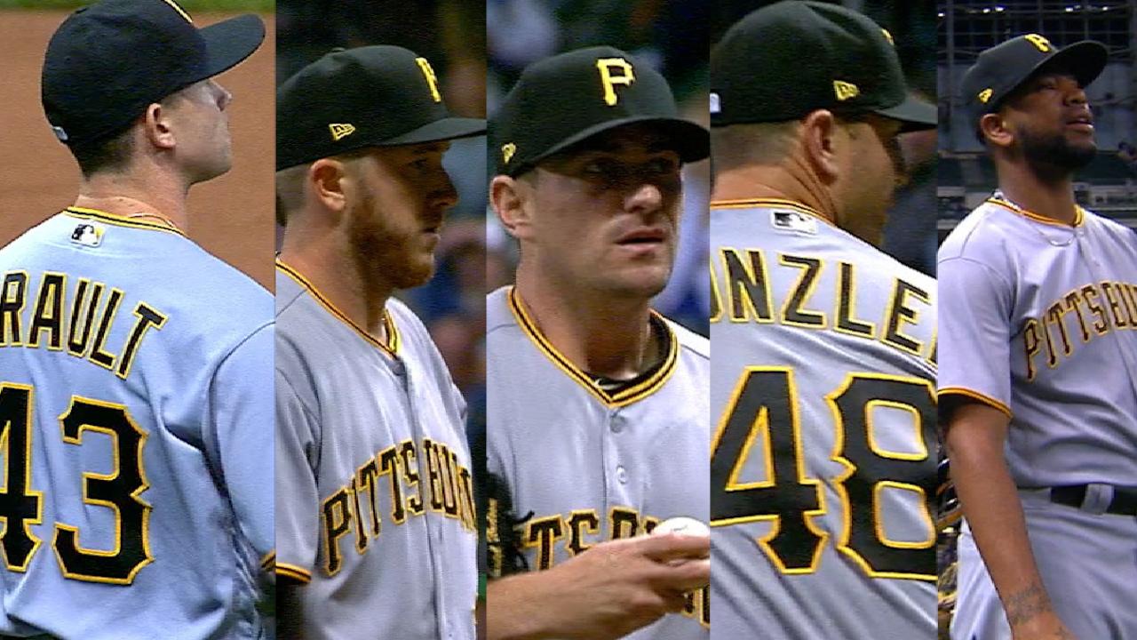 Brault, Bucs slow Brewers' postseason push