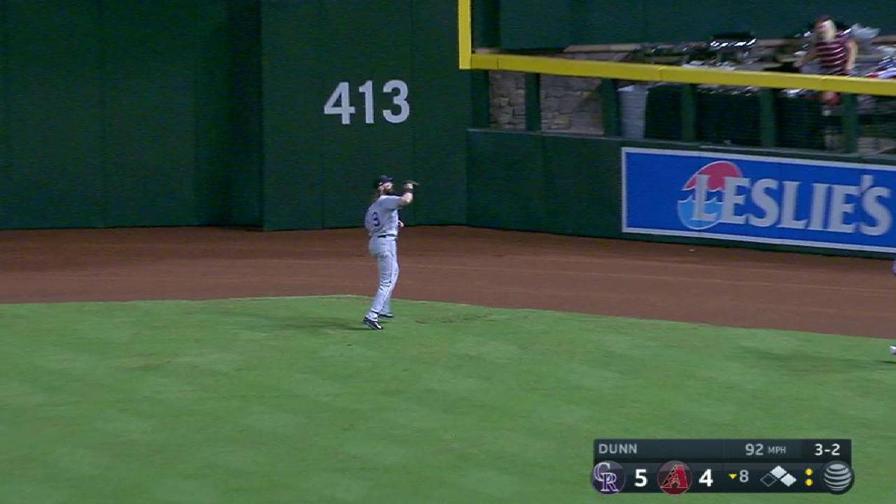 Dunn ends threat in 8th