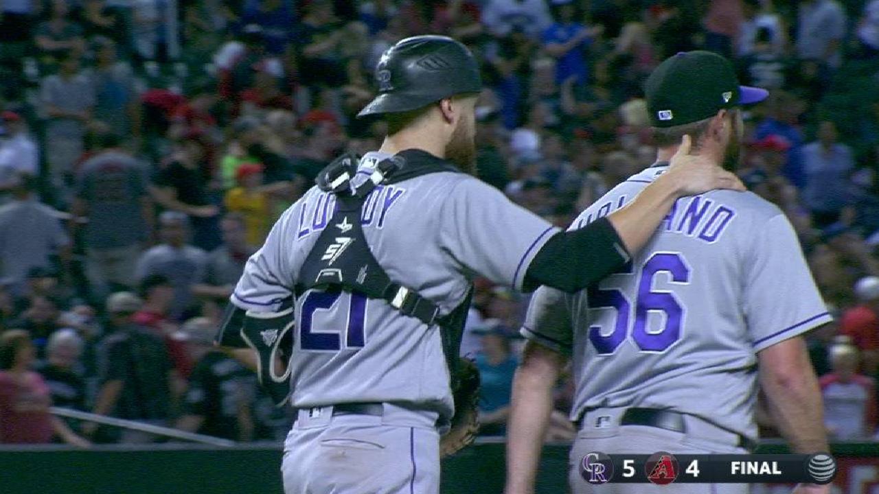 Holland secures 40th save