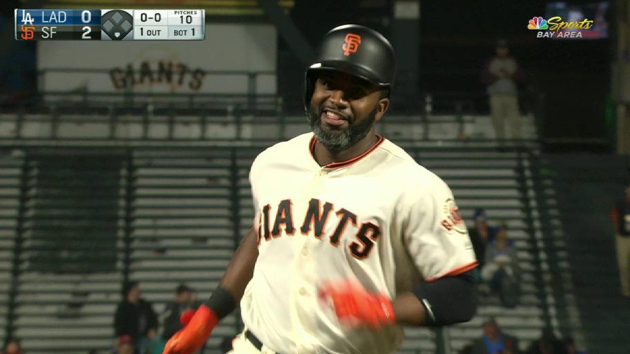 Span's two-run homer