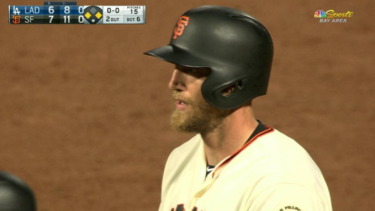 Worth the wait: Giants keep Dodgers reeling