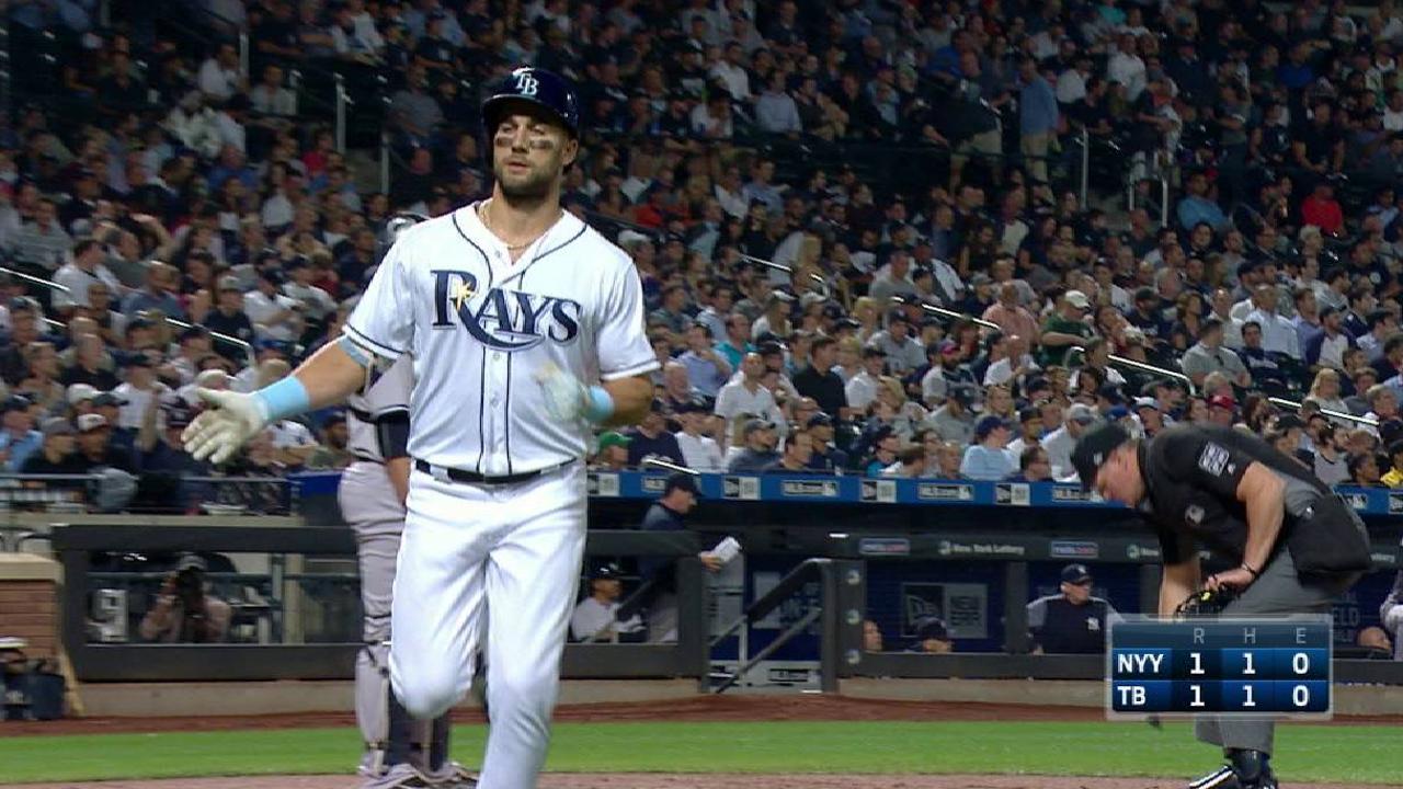 Kiermaier's solo home run