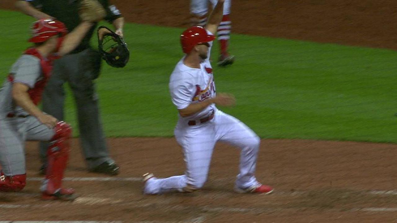 Martinez's two-run double