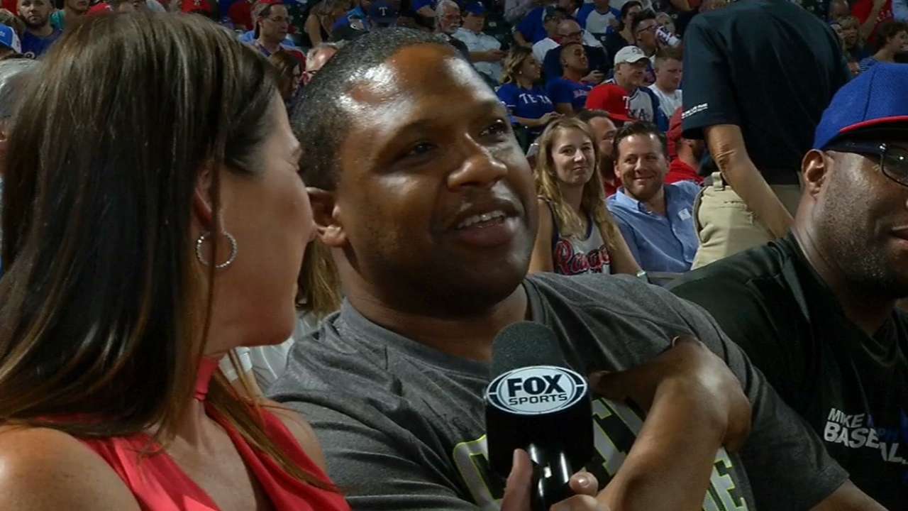 Calhoun's parents on his debut