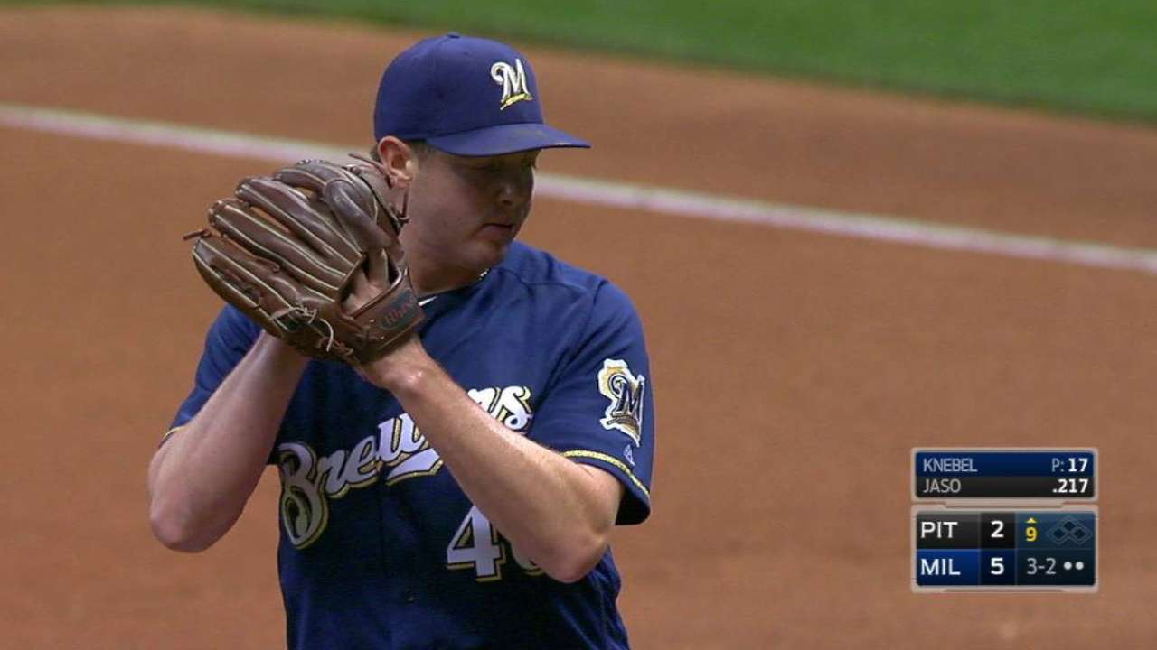 Knebel tallies 35th save
