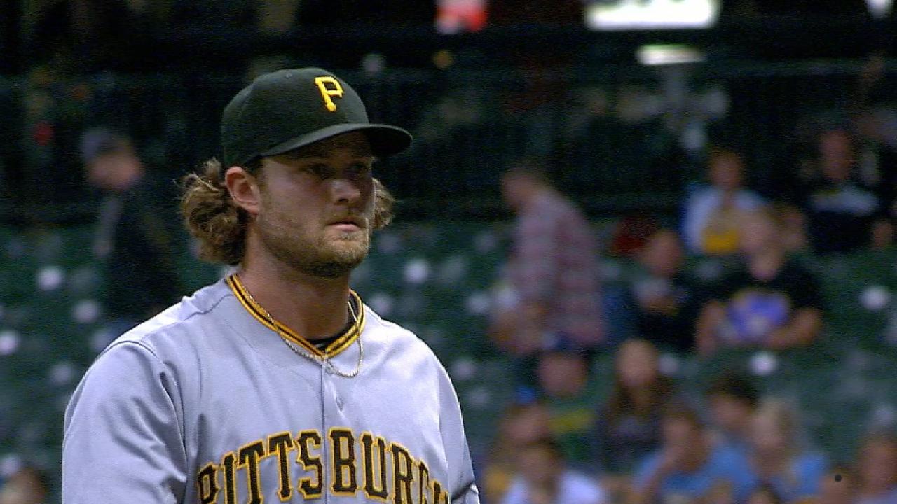 Cole K's 10, but Bucs undone by 4-run inning