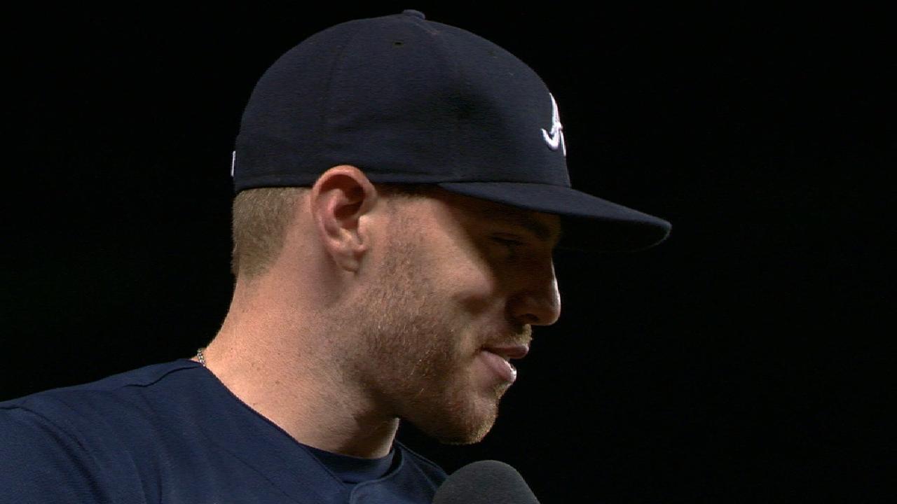 Freeman on big game on birthday