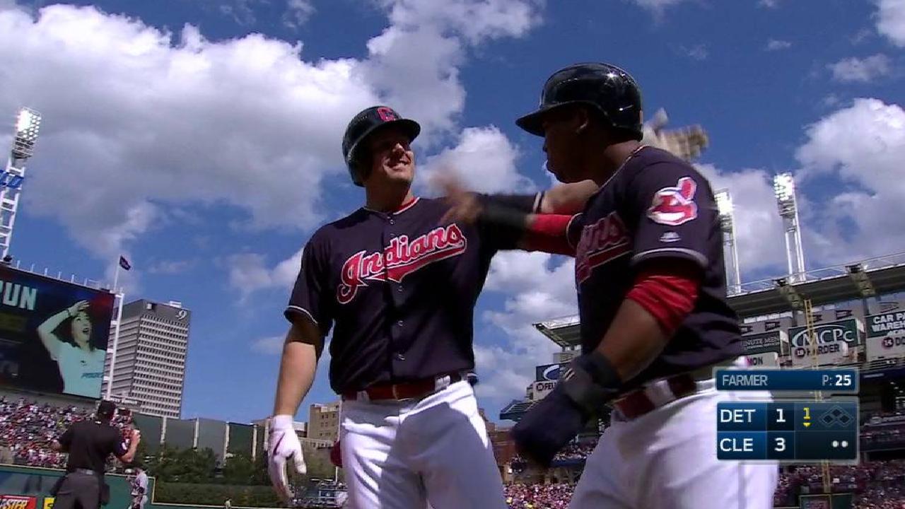 Jay Bruce ha sido una figura clave en la racha de los Indios