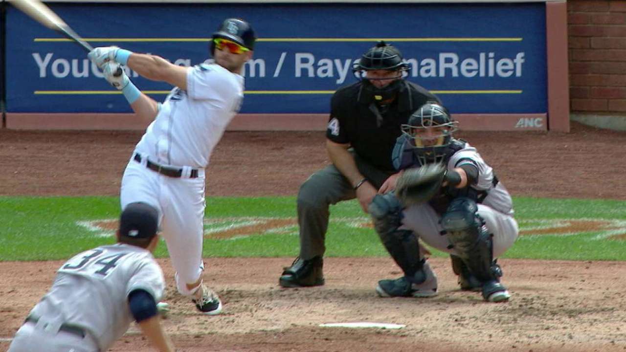 Kiermaier's solo home run