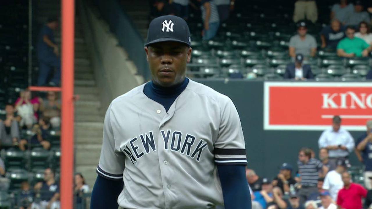 Stellar 'pen work preserves lead in Yanks' win