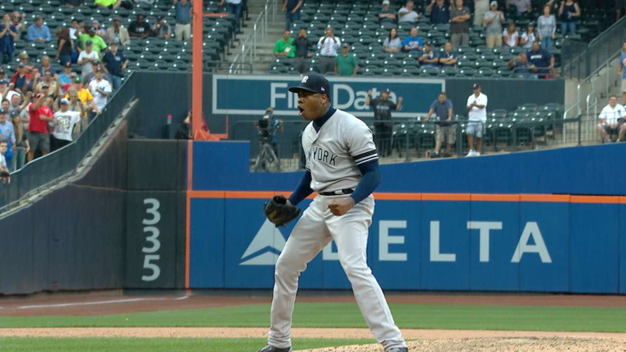 Chapman K's Duda for the save