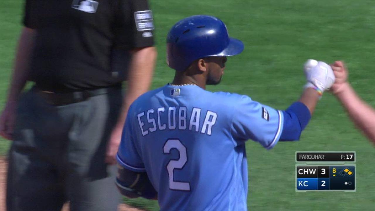 Escobar's RBI single