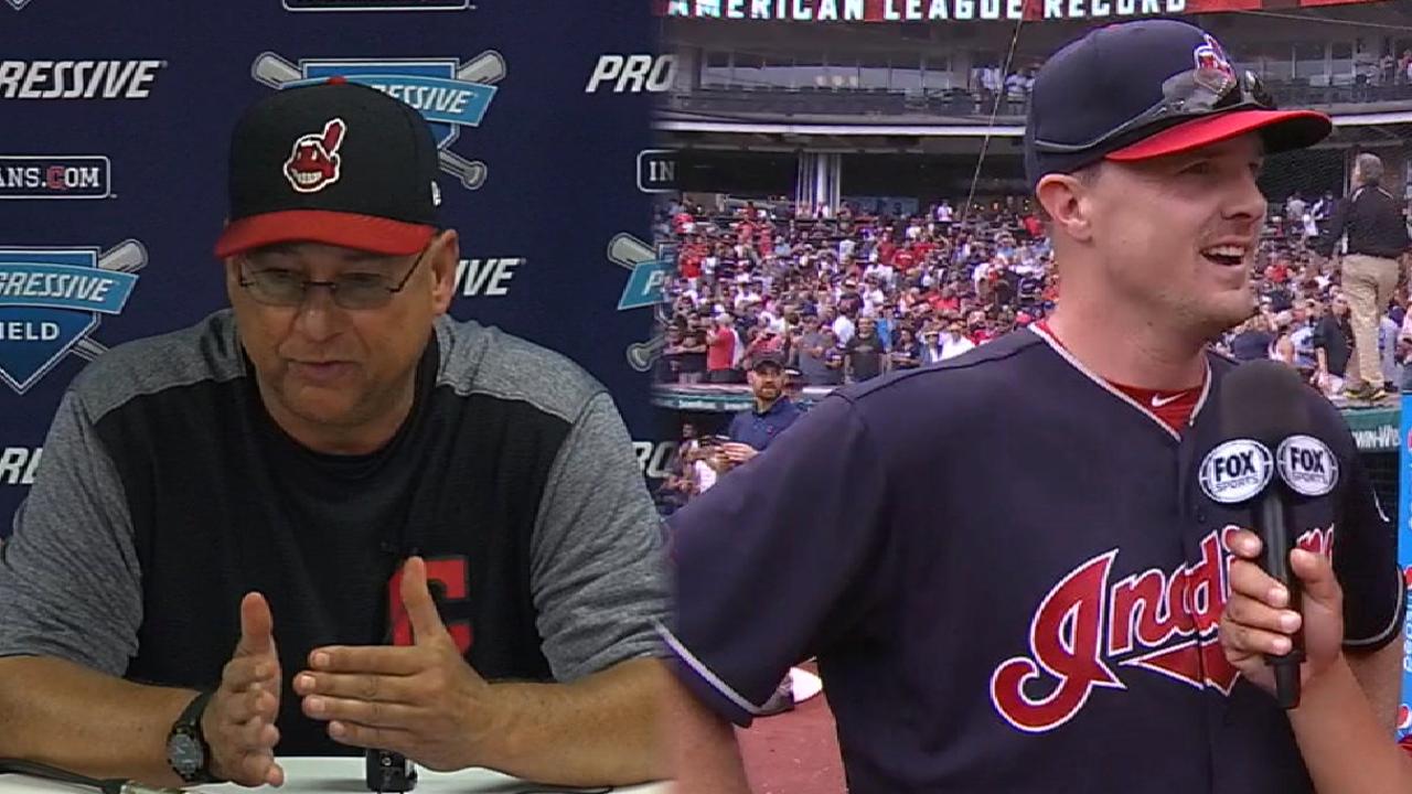 Indians on 21st straight win