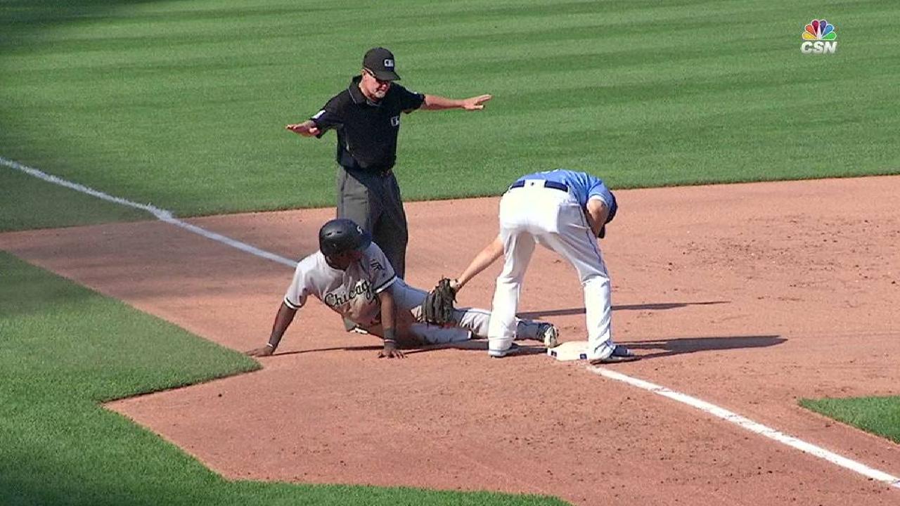 Anderson swipes third in the 9th