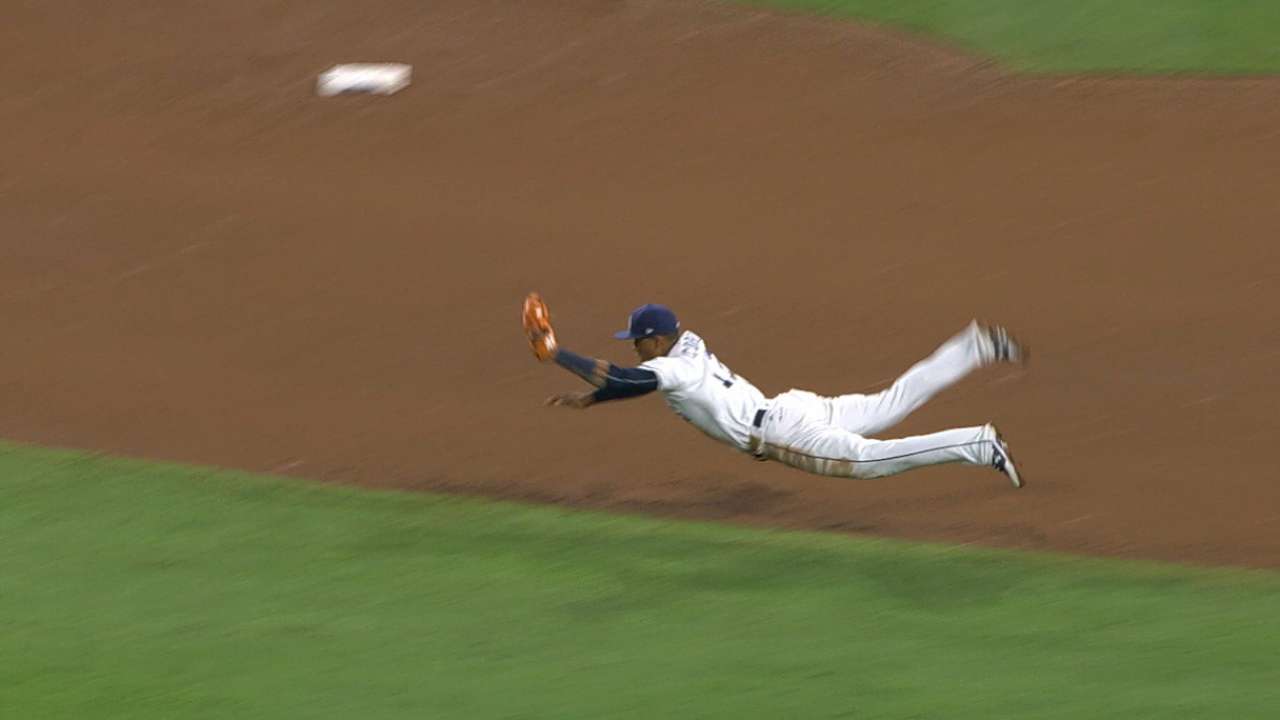 Cordoba's dazzling play at short