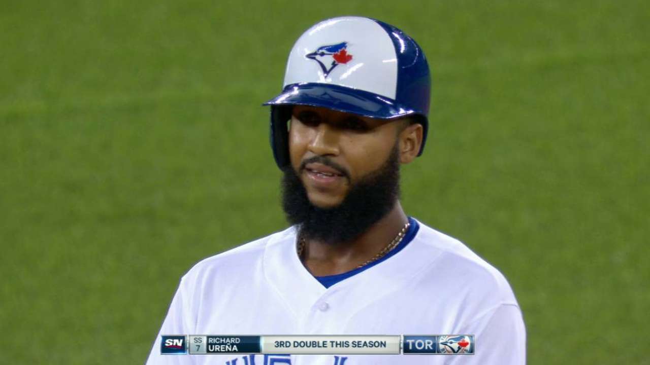 Urena plates lone run as bats quiet in loss