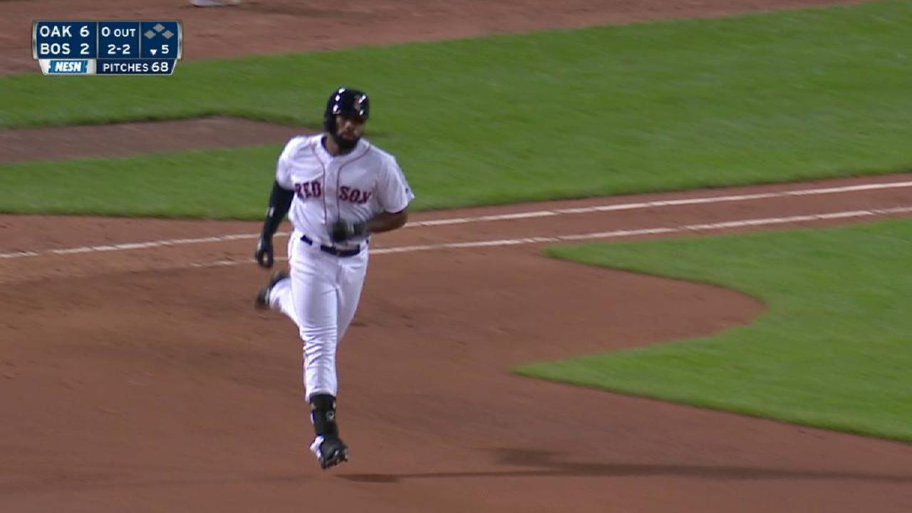 Bradley Jr.'s solo homer