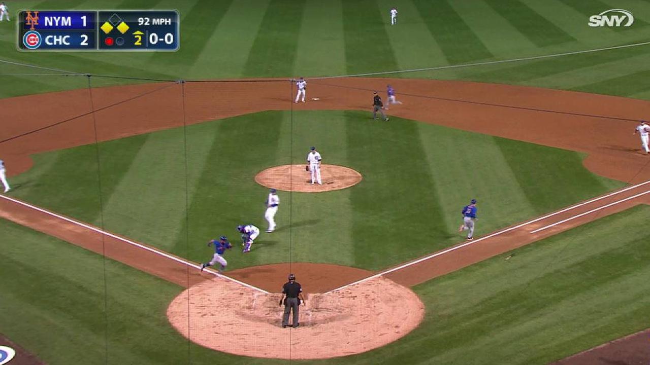 Harvey's RBI sacrifice bunt
