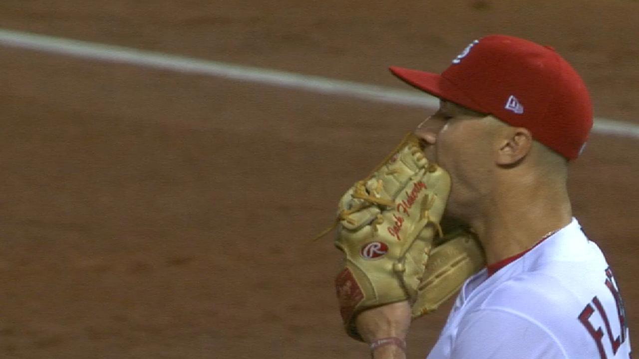 Flaherty's eventful 5th inning
